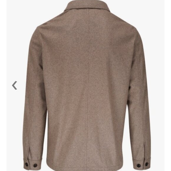 Artisan Crafted Jute Cashmere Chore Jacket - Picture 2 of 3